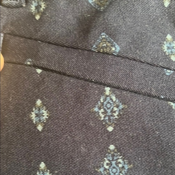 GAP Navy Patterned Pants - Picture 6 of 7